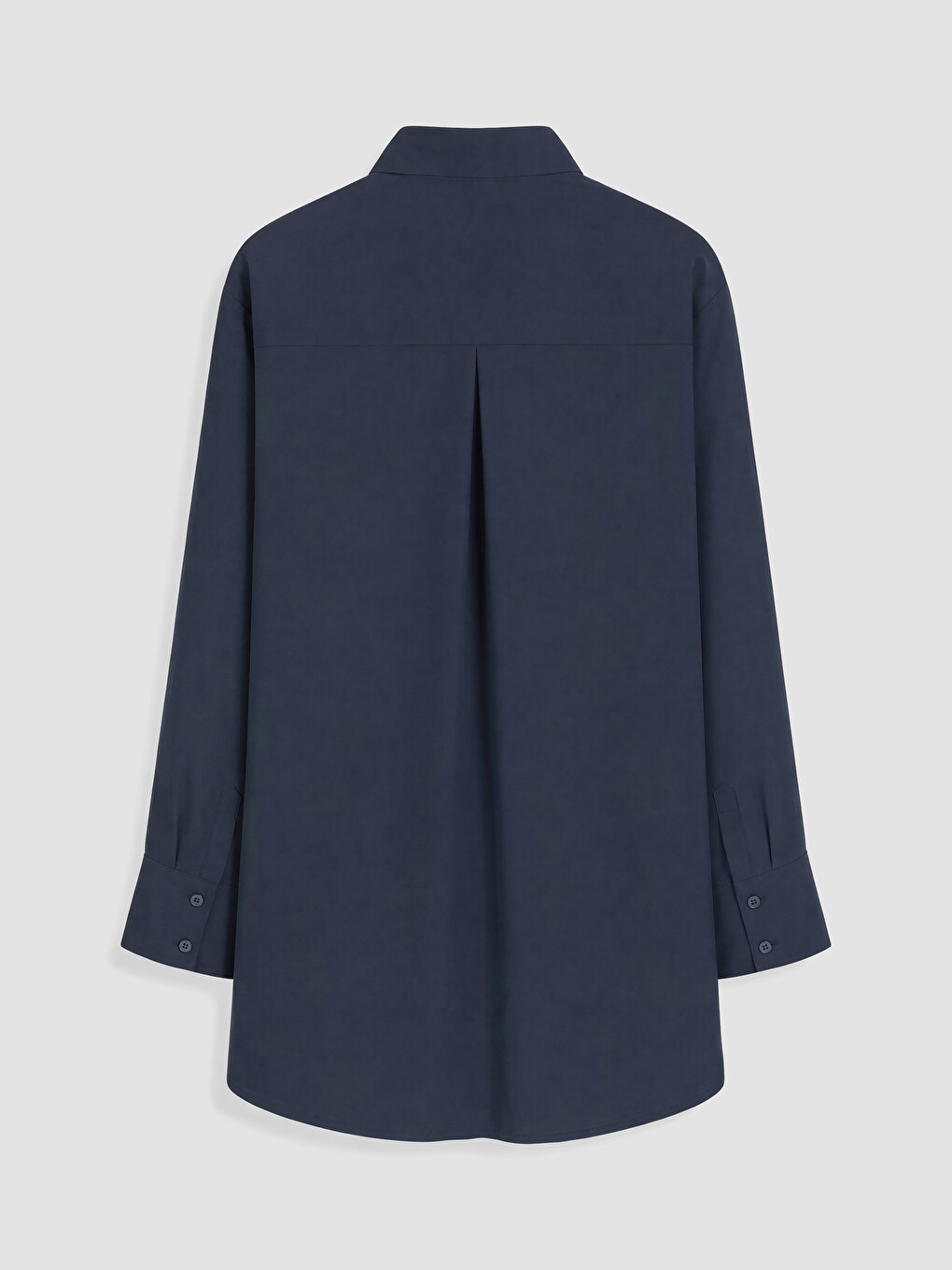 Modal Blended Oversize Women's Shirt Tunic-2