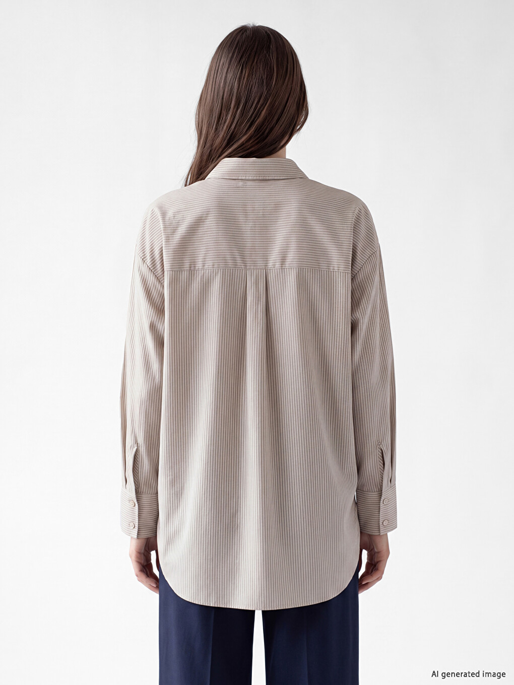 Striped Women's Shirt-3