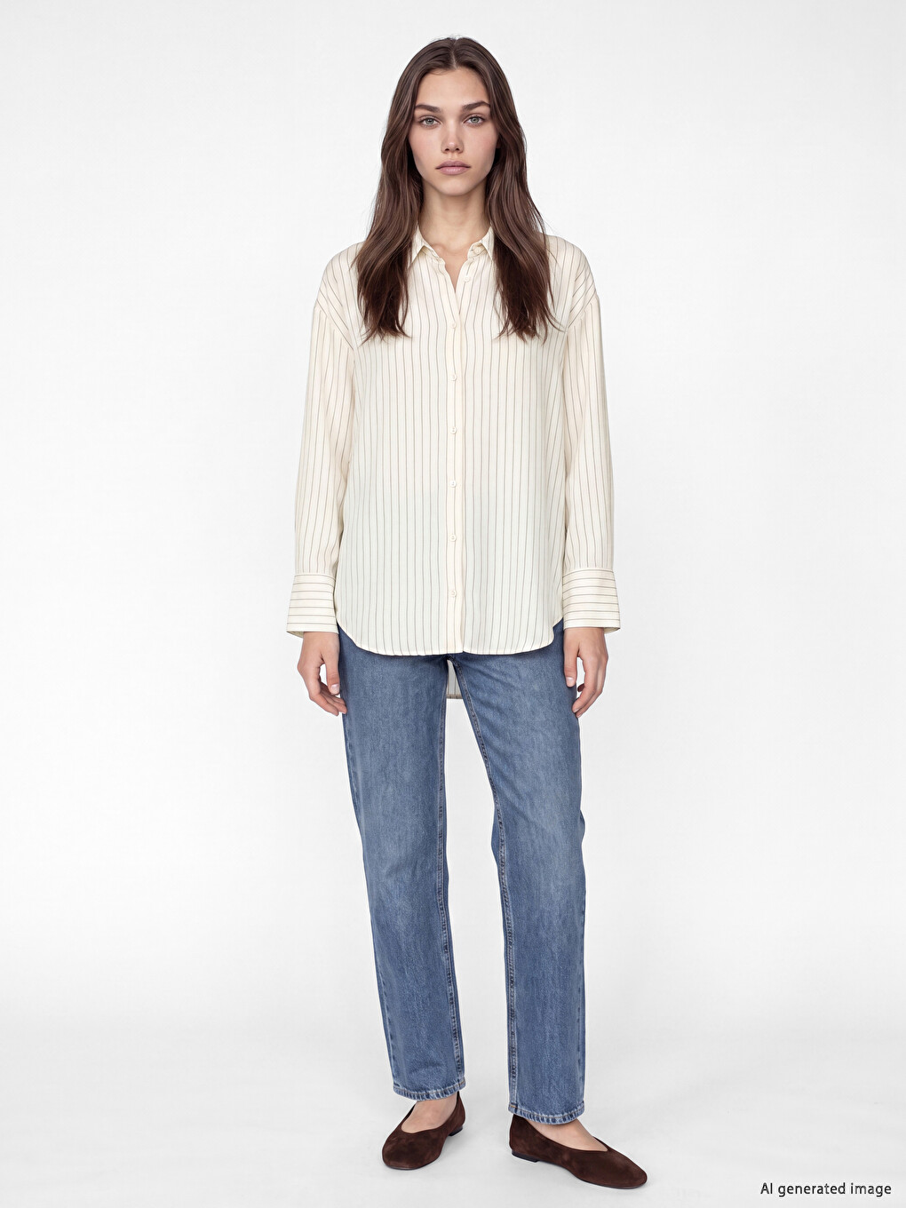 Striped Women's Shirt-1