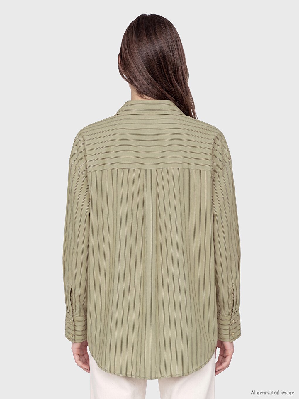 Striped Women's Shirt-3
