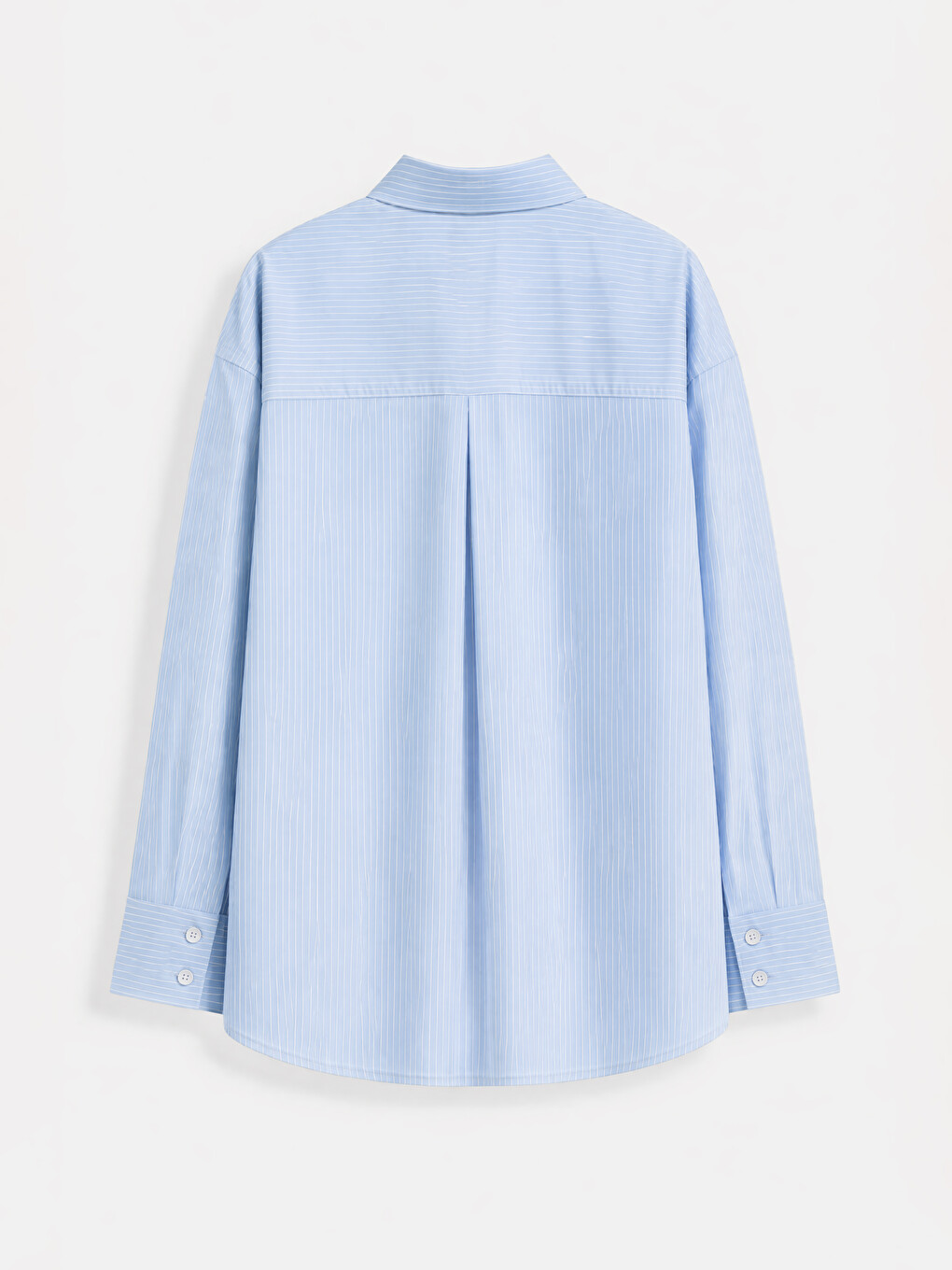 Woman Blue Shirt-5