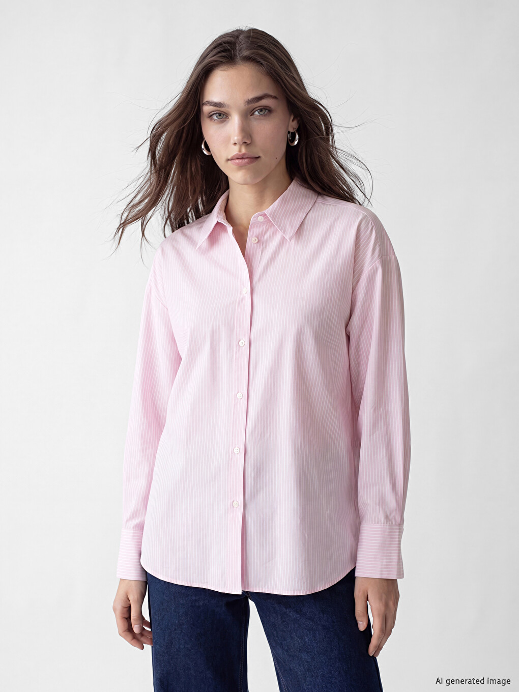 Striped Oxford Women's Shirt