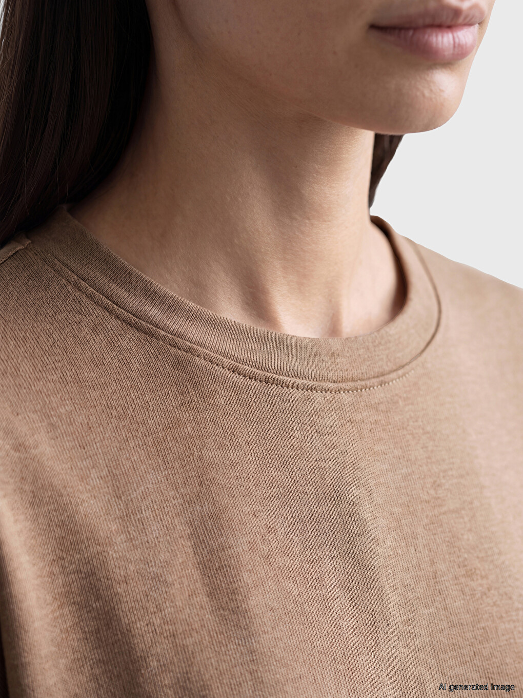 Oversize Soft Touch Women's Sweatshirt-2