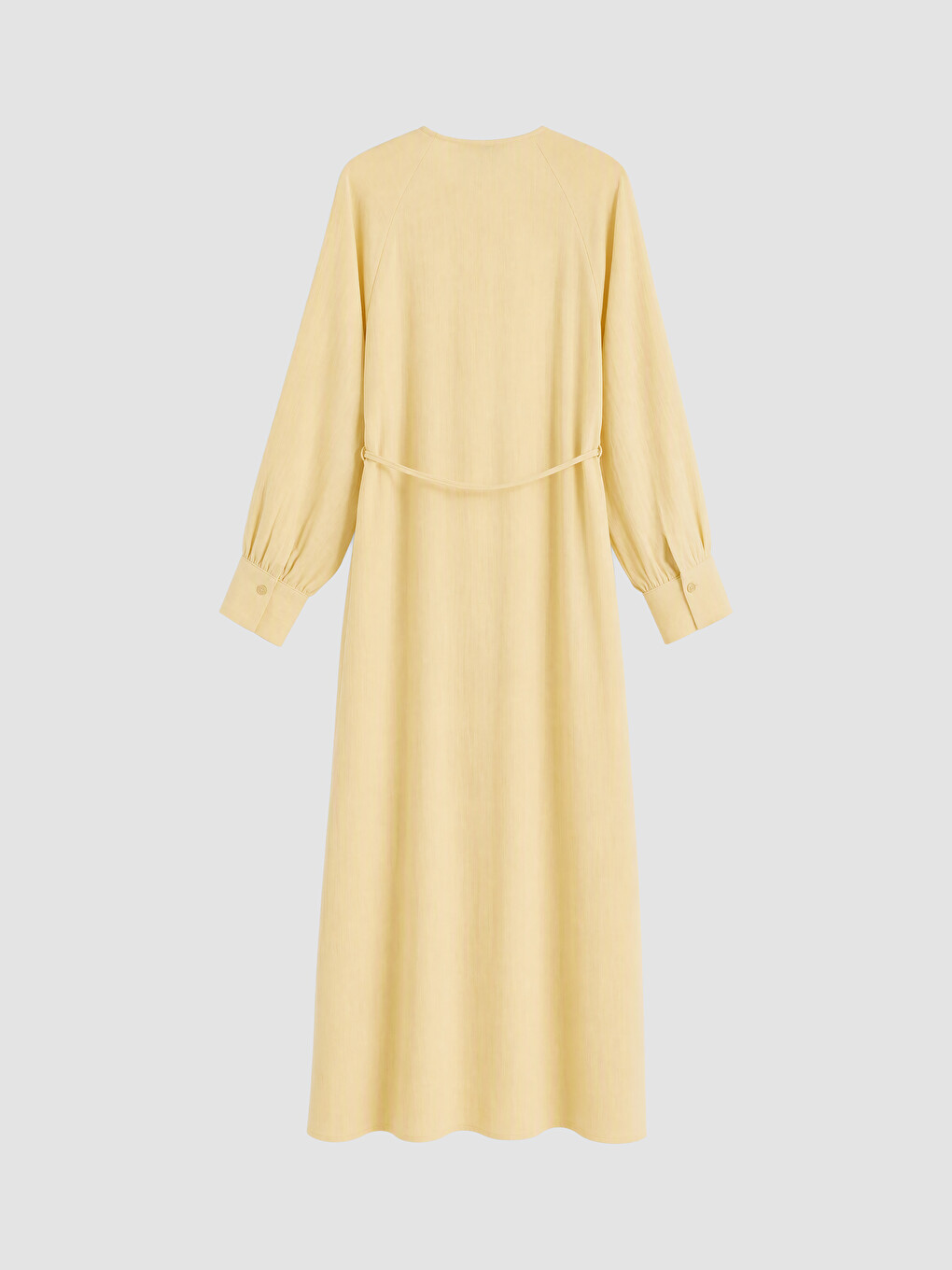 Crew Neck Muslin Dress-6