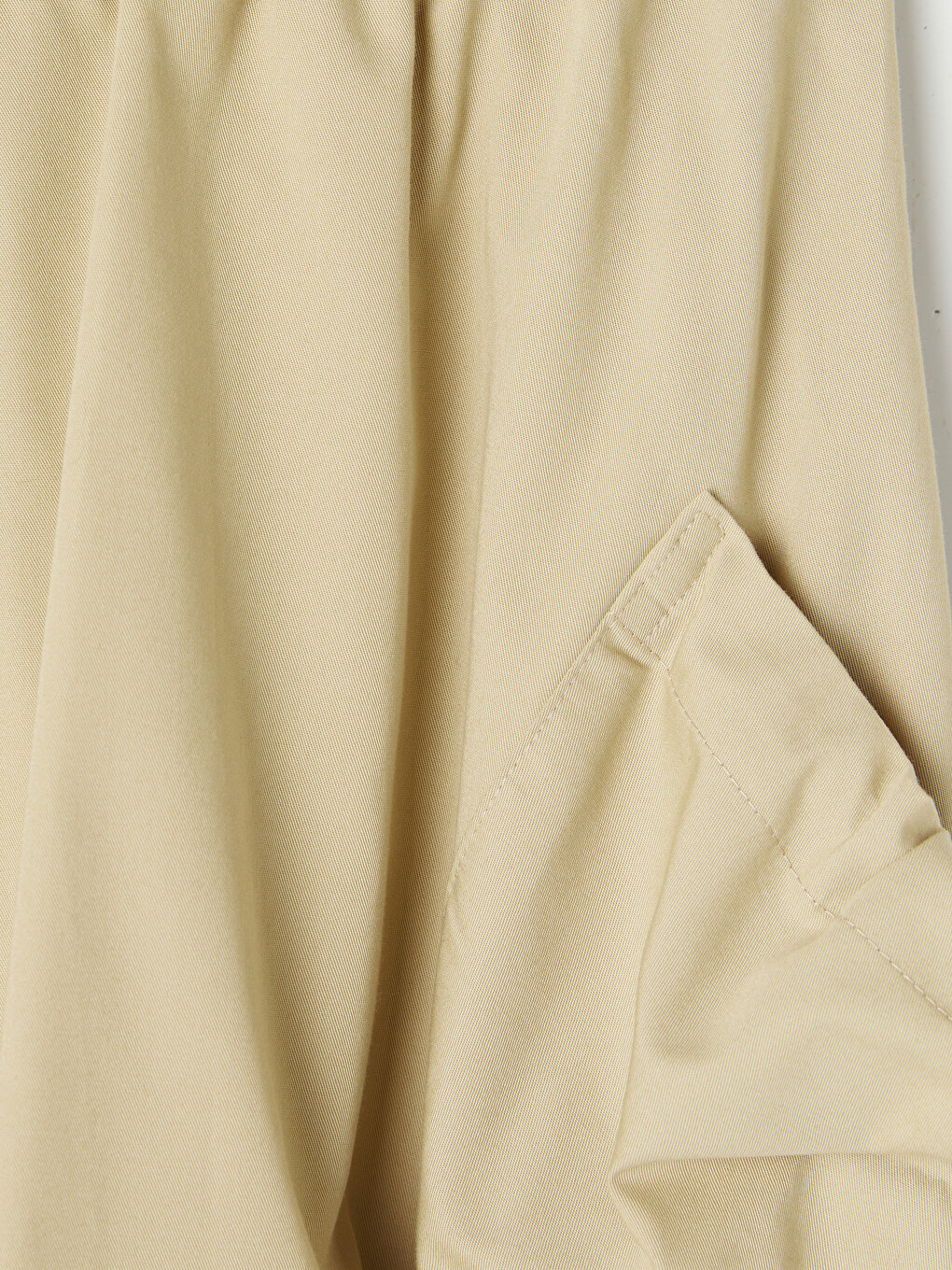 Elastic Waist Flared Skirt-5