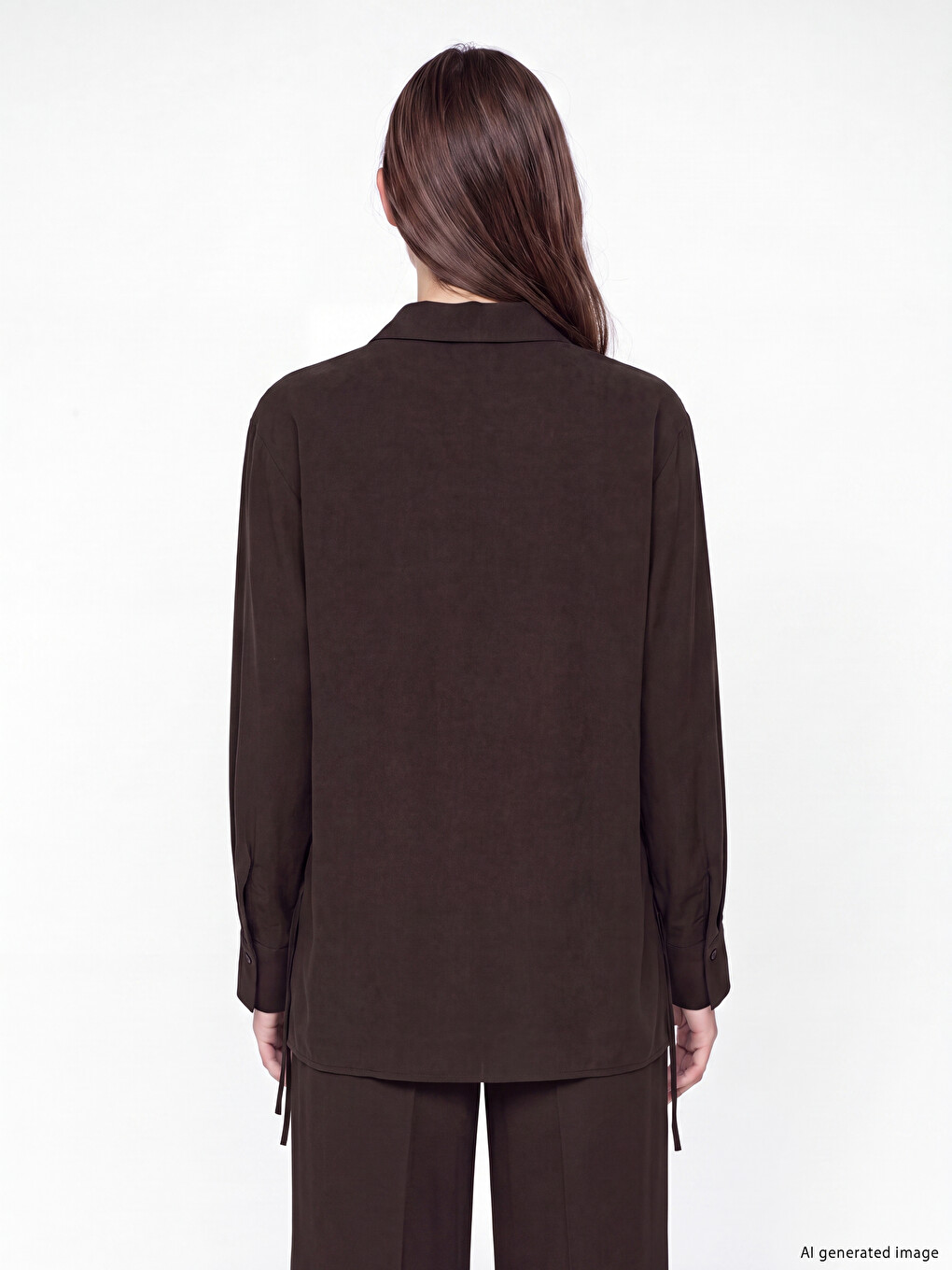 Sides Laced Women's Shirt Tunic-3
