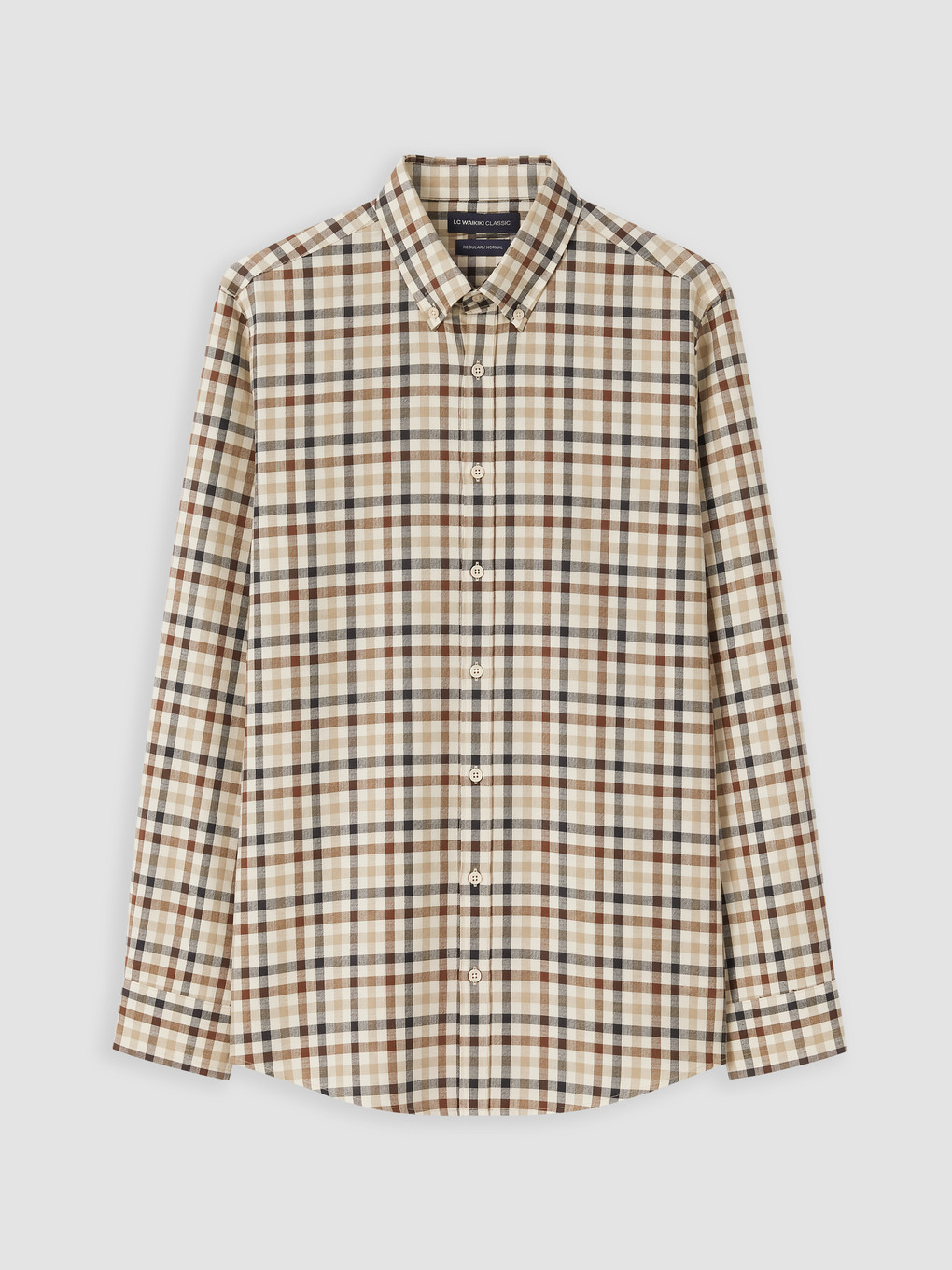 Man Brown Shirt-4