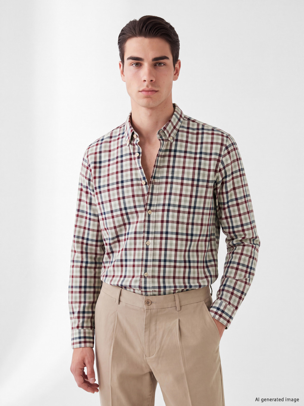 Man Bordeaux Shirt