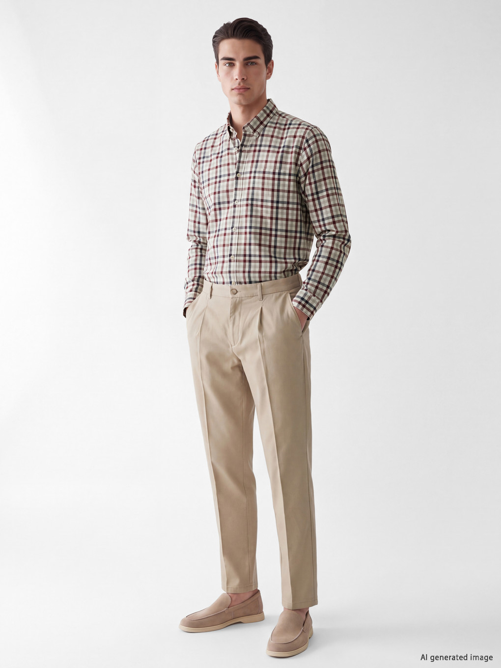 Man Bordeaux Shirt-1