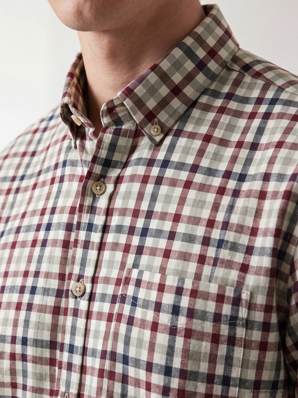 Man Bordeaux Shirt-2