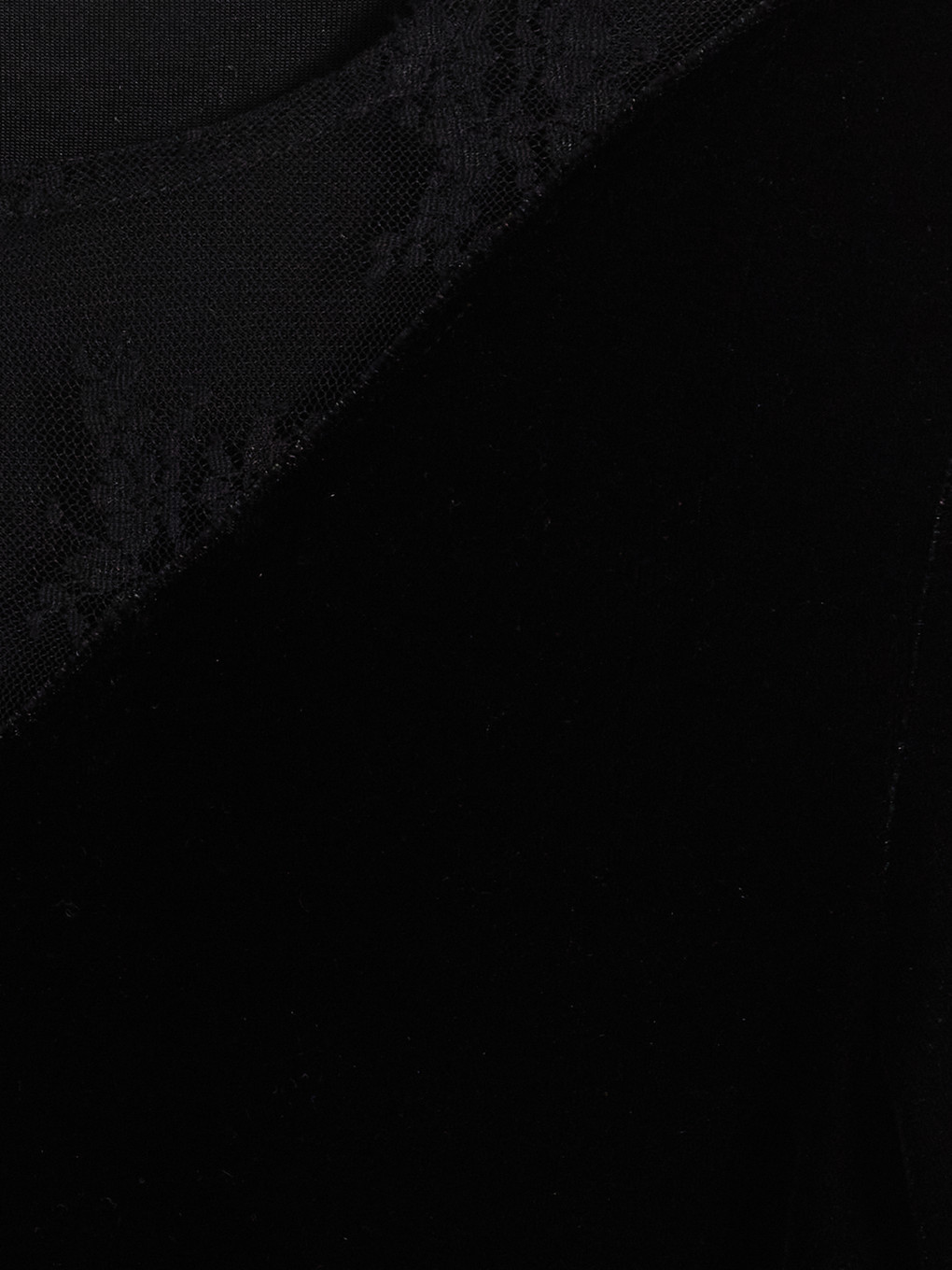 V Neck Lace Detailed Blouse-5