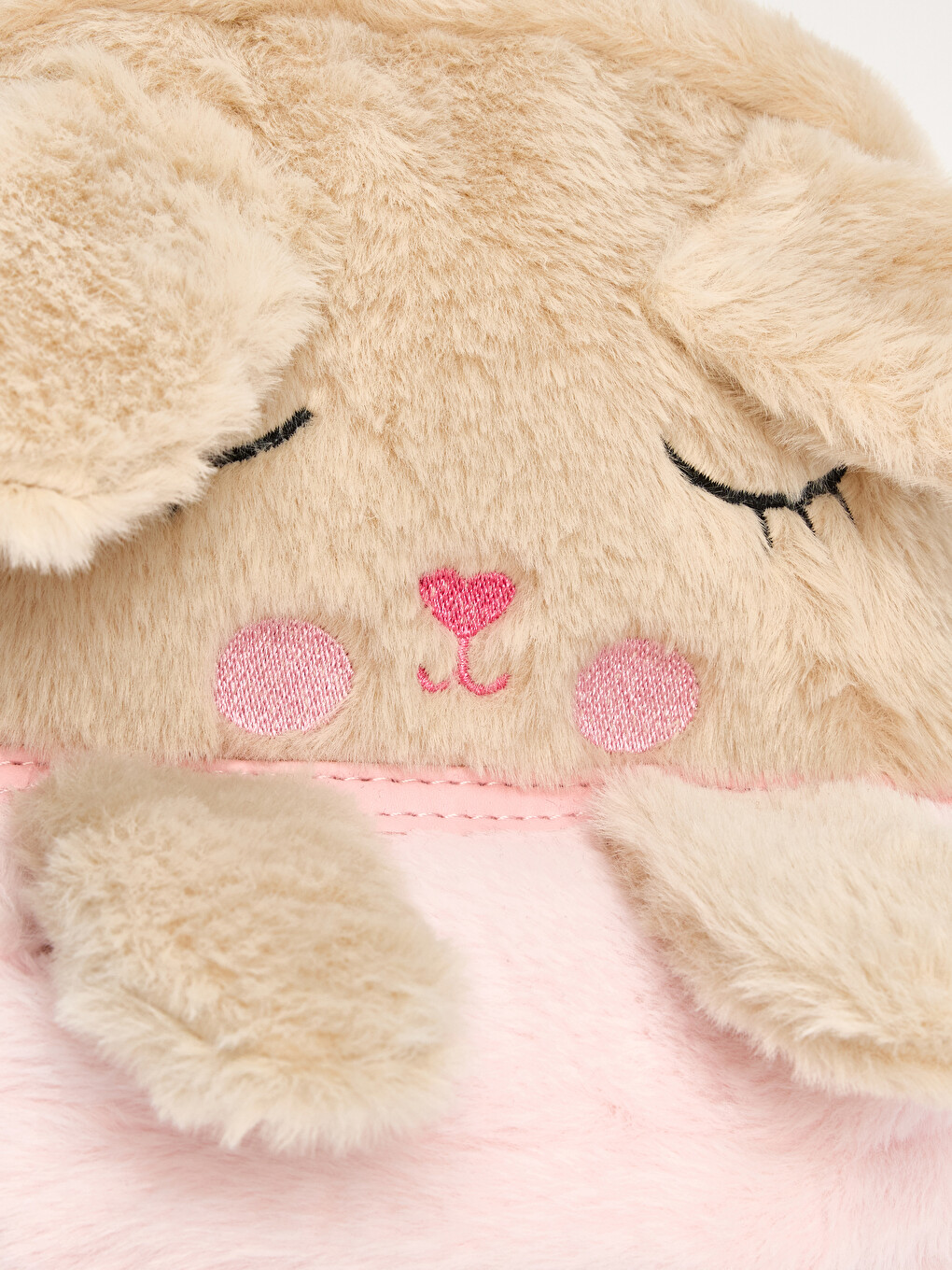 Animal Figured Plush Girls' Backpack-3