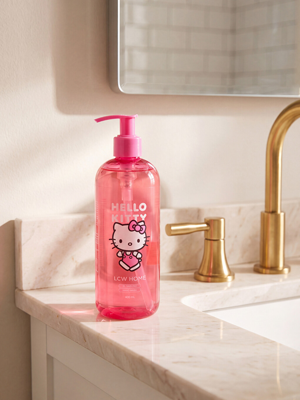 Hello Kitty Baskılı Sıvı Sabun 400 Ml