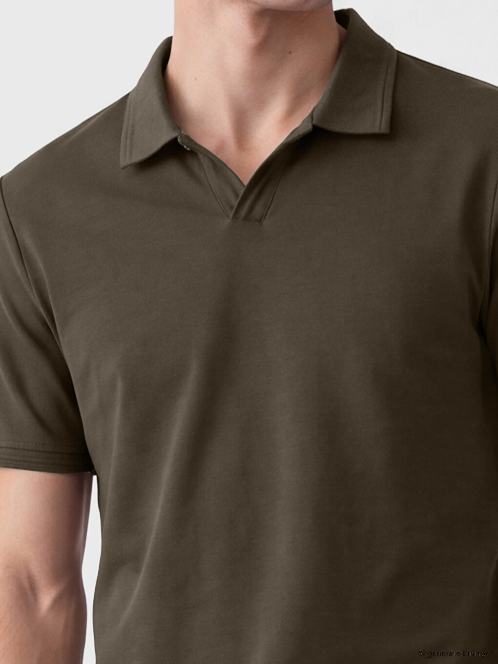 T-shirt Xhersi Me Jakë Polo Për Burra-2