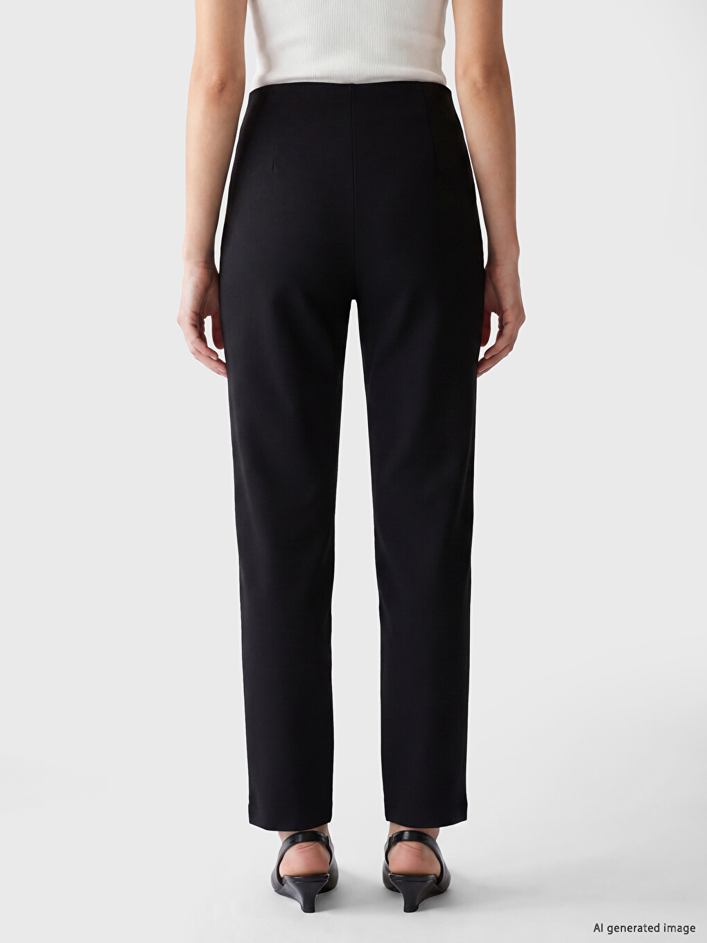 Woman Black Trousers-3