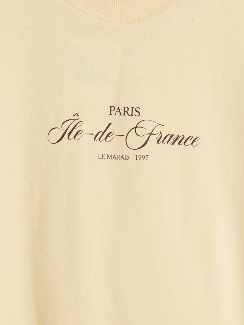 Paris Печатена Маица Од 100% Памук За Жени-2