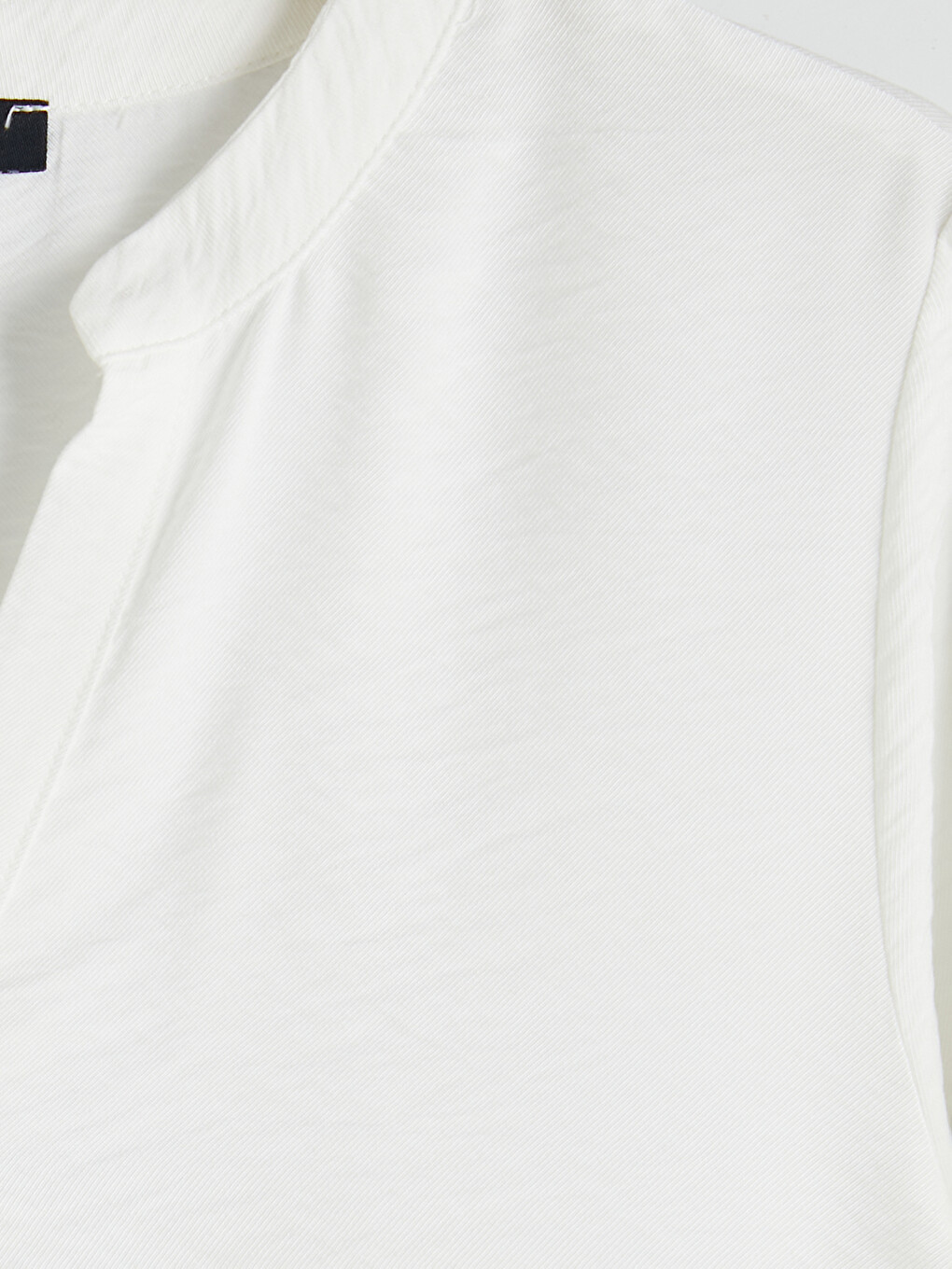 Notch Neck Ruched Women's Shirt-6