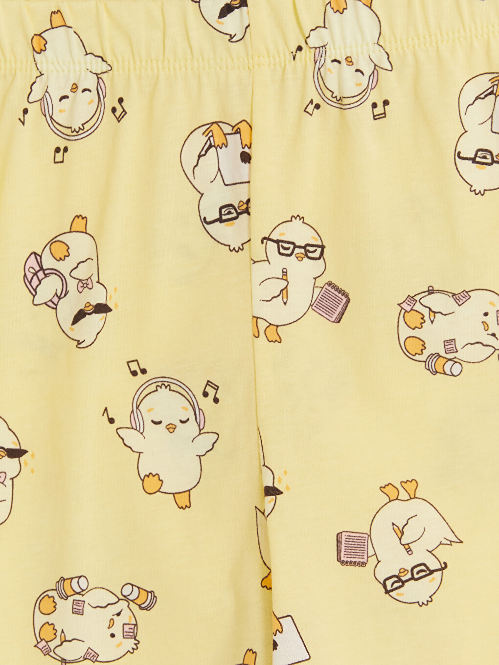 Woman Yellow Shortie Pyjama Set-5