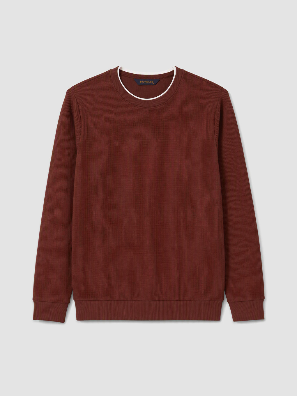 Man Brown Sweatshirt