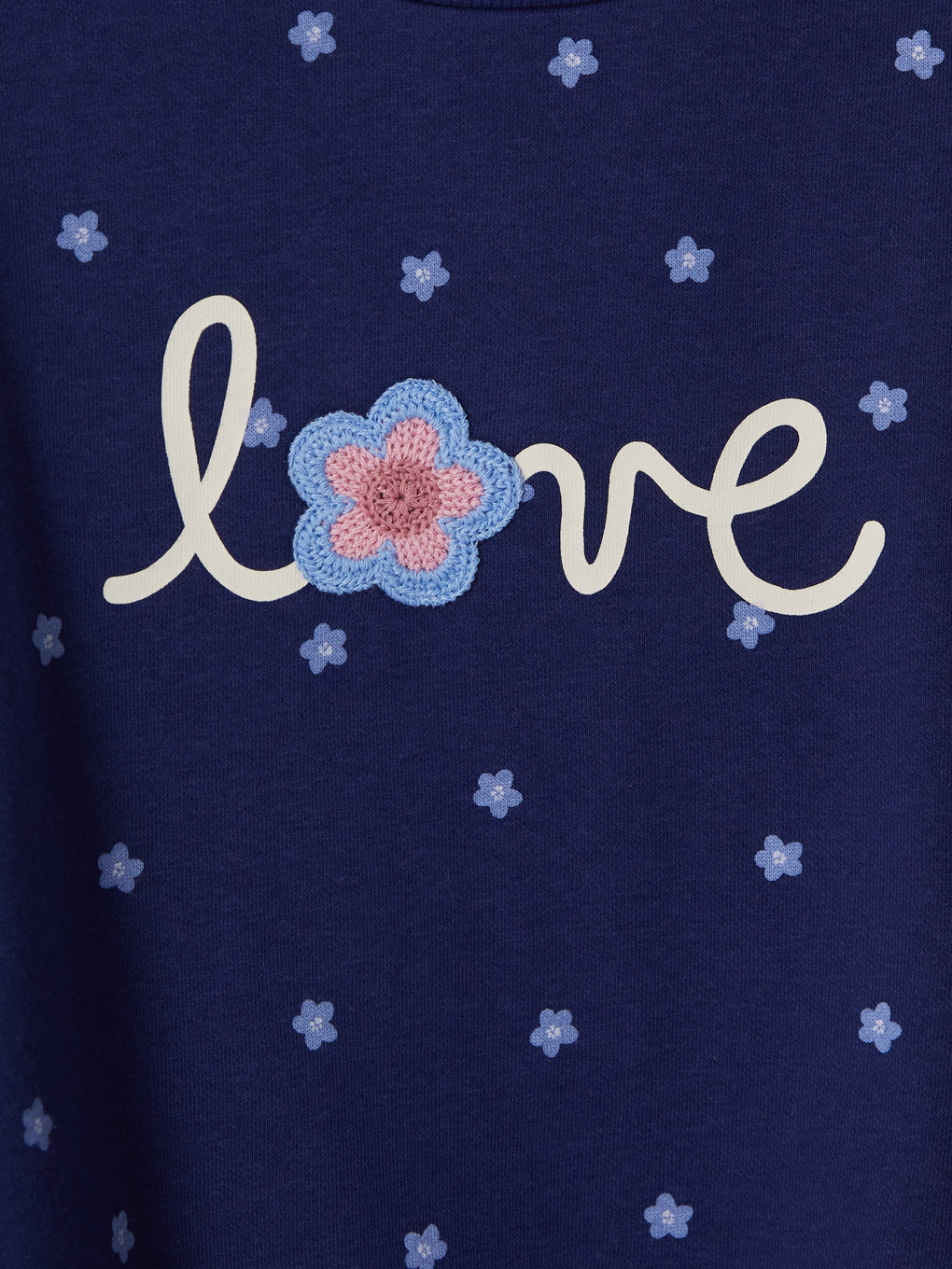 2 Pack Floral Girls' Thick Sweatshirt-2