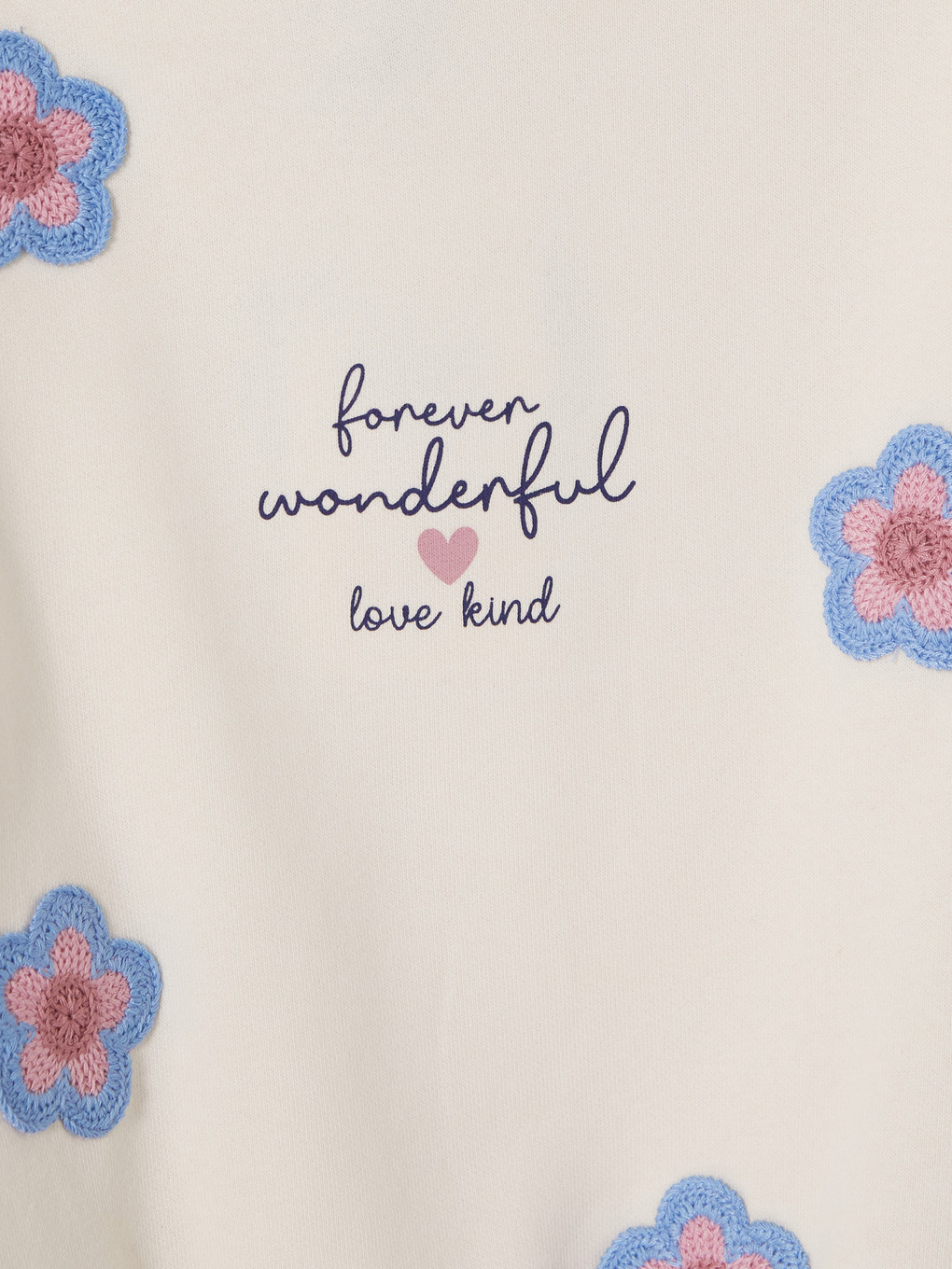 2 Pack Floral Girls' Thick Sweatshirt-6