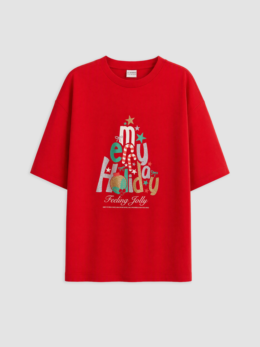 New Year Themed Girls' T-shirt