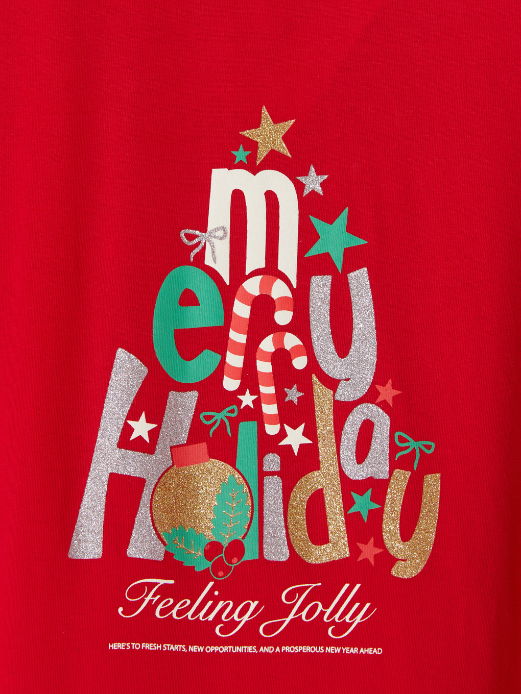 New Year Themed Girls' T-shirt-2