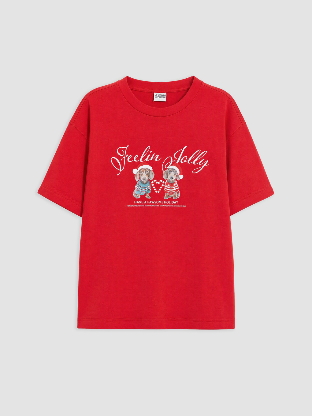New Year Themed Girls' T-shirt