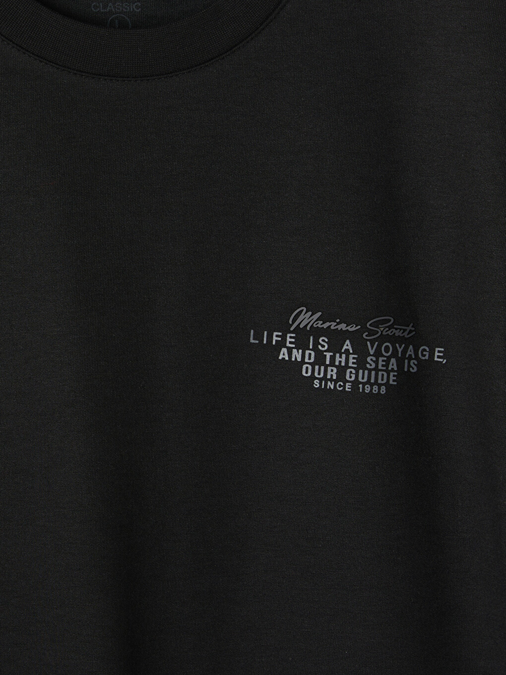 Man Black T-shirt-1