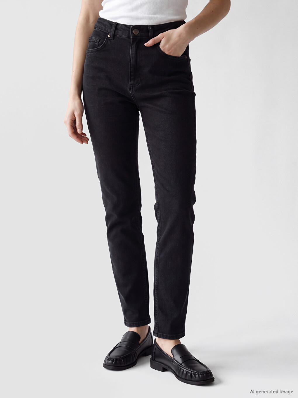 Blugi Slim Fit Pentru Femei-1