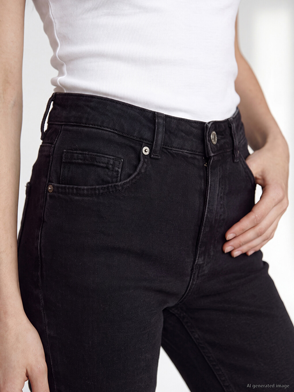 Blugi Slim Fit Pentru Femei-2