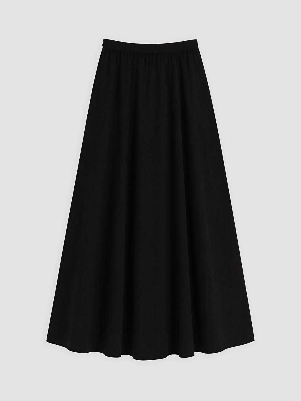 Elastic Waist Flared Skirt-1