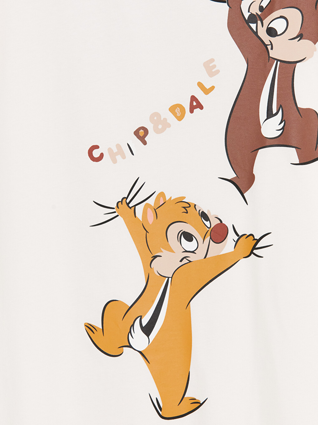 Женска Печатена Ноќница Chip And Dale-3