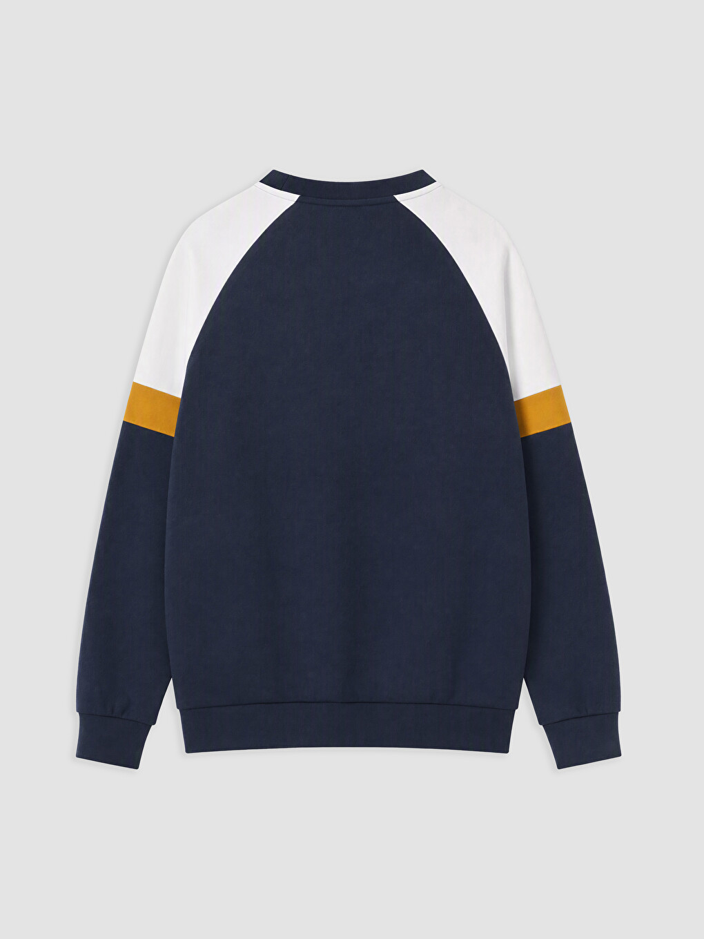 Lacivert Real Madrid Baskılı Erkek Sweatshirt-1