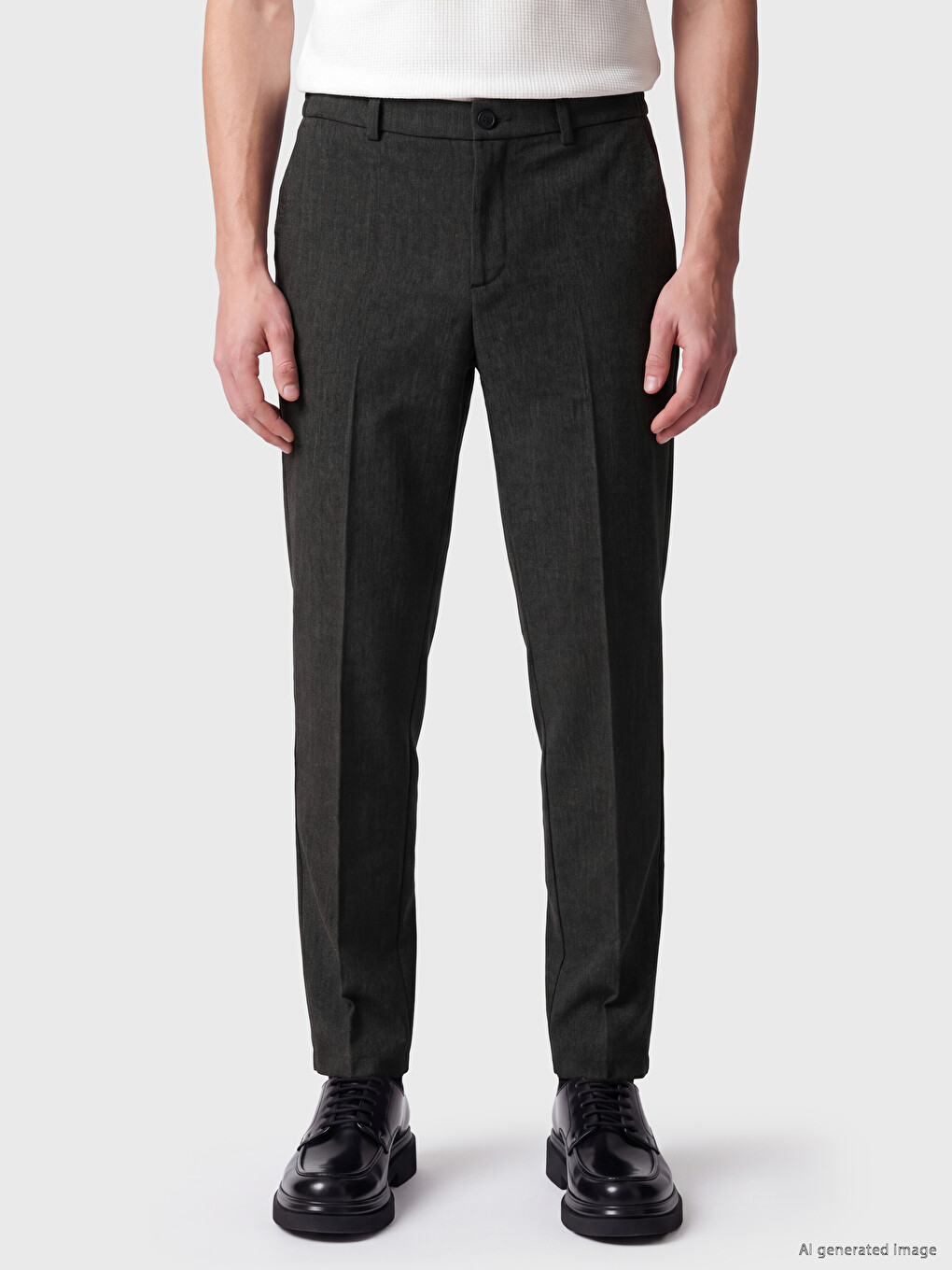 Regular Fit Men's Trousers-1