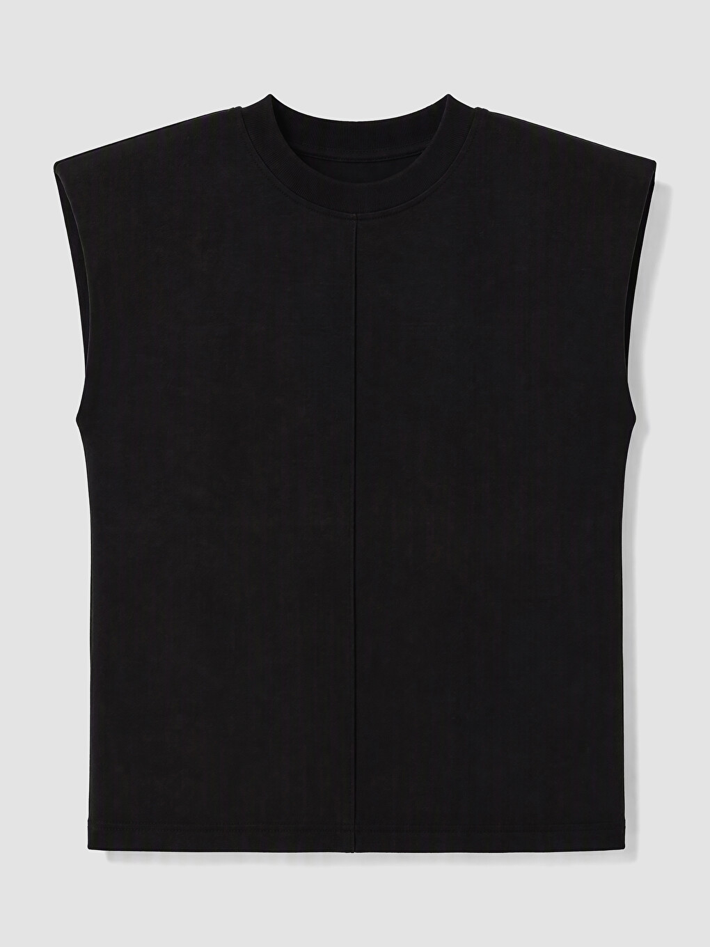 Woman Black Tank Top
