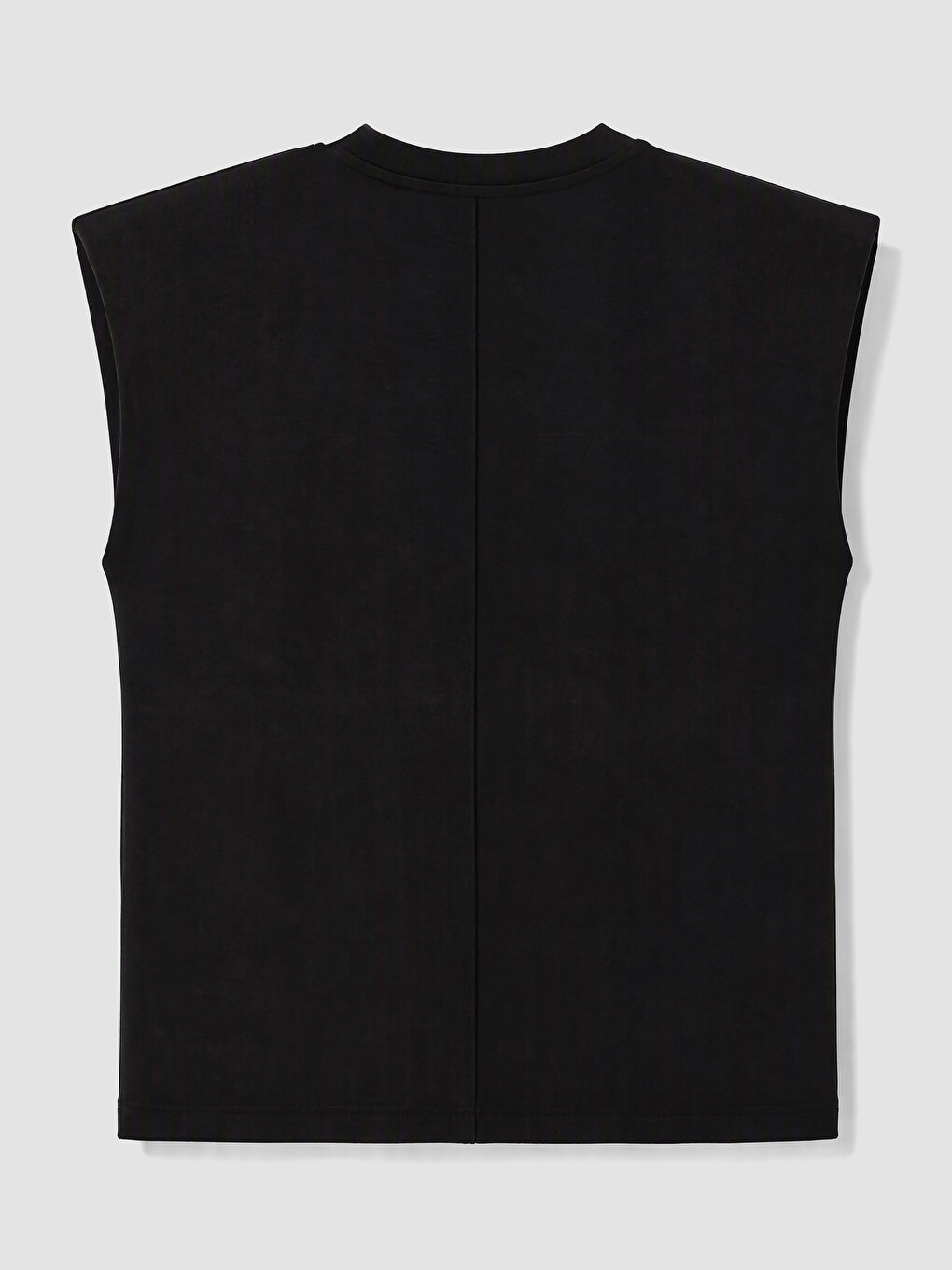 Woman Black Tank Top-2