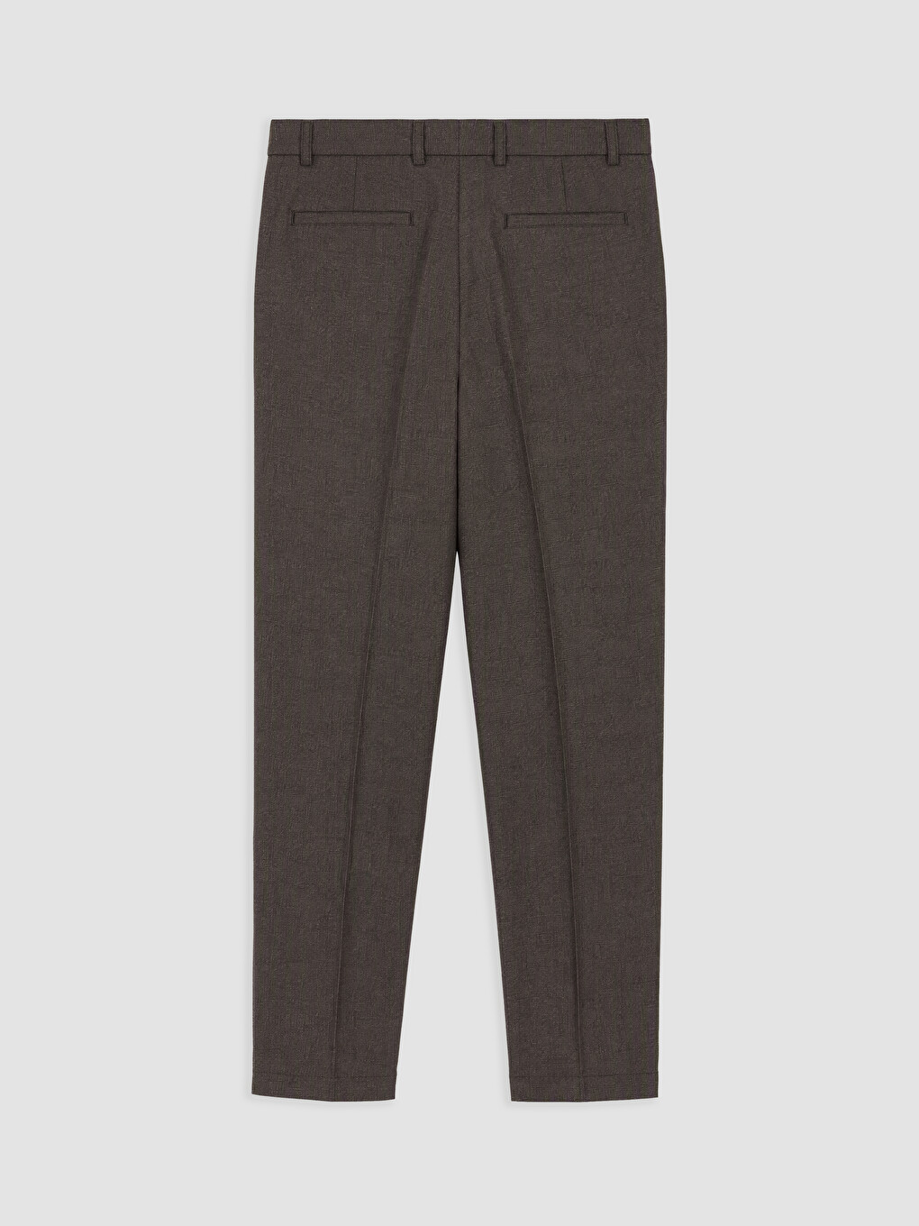 Kahverengi Regular Fit Erkek Pantolon-1