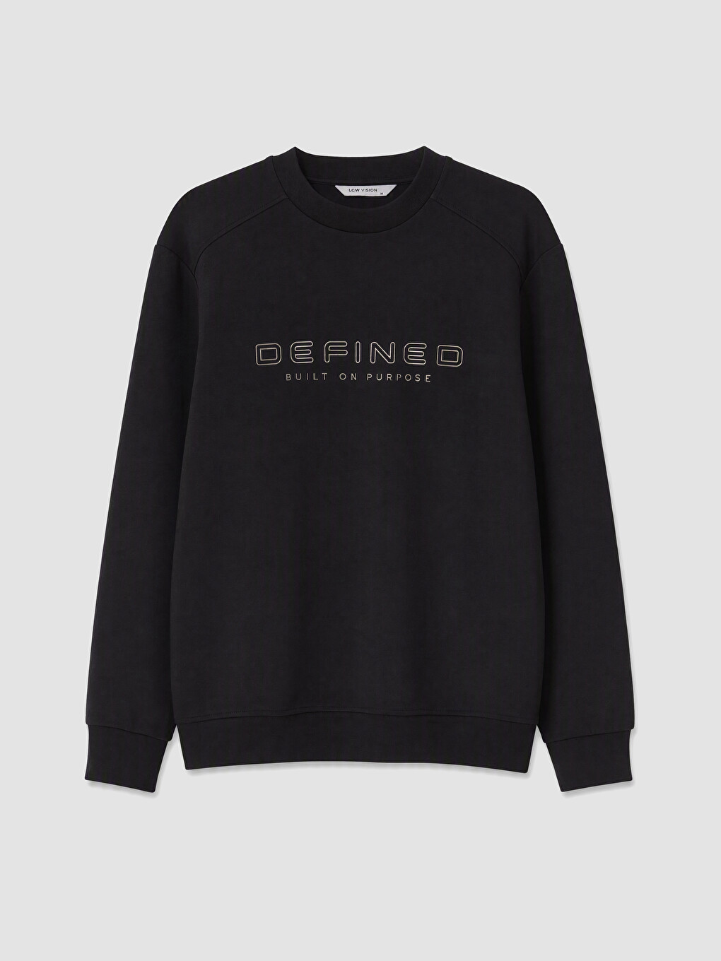 Crew Neck Printed Men's Sweatshirt