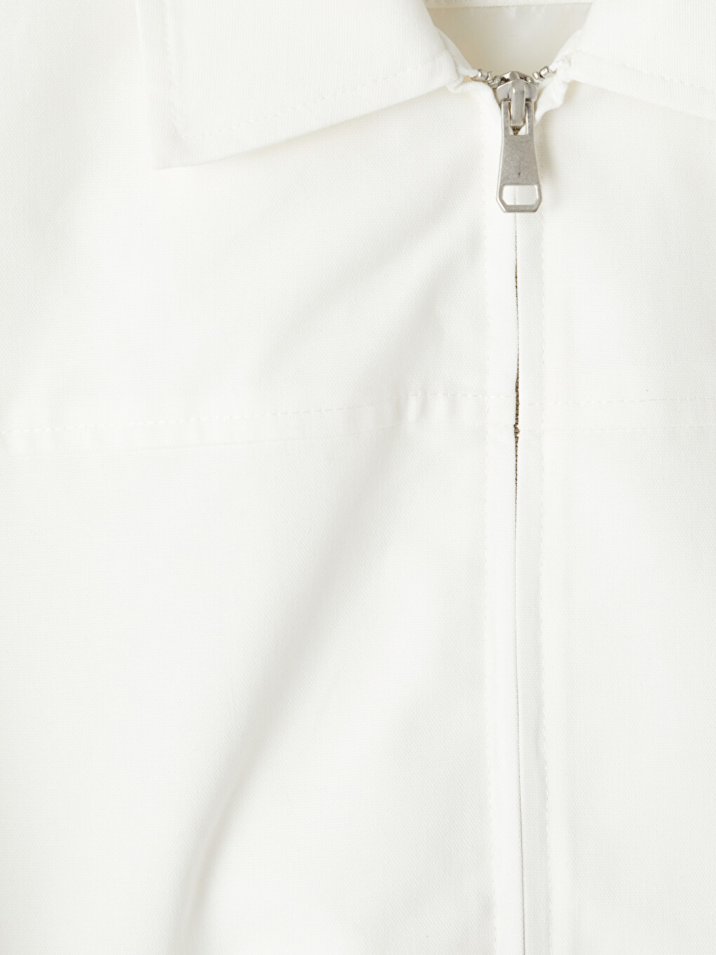Ekru Relax Fit Gabardin Erkek Ceket-5
