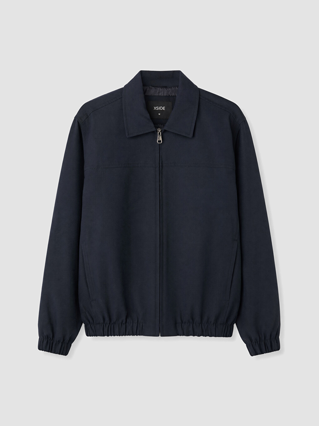 Lacivert Relax Fit Gabardin Erkek Ceket