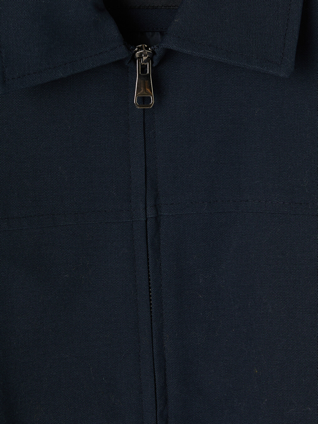 Lacivert Relax Fit Gabardin Erkek Ceket-1