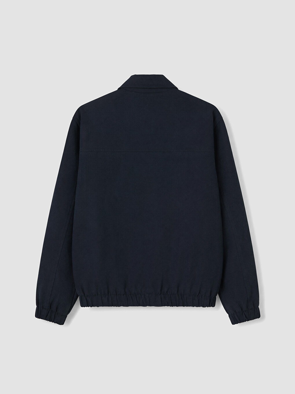 Lacivert Relax Fit Gabardin Erkek Ceket-3