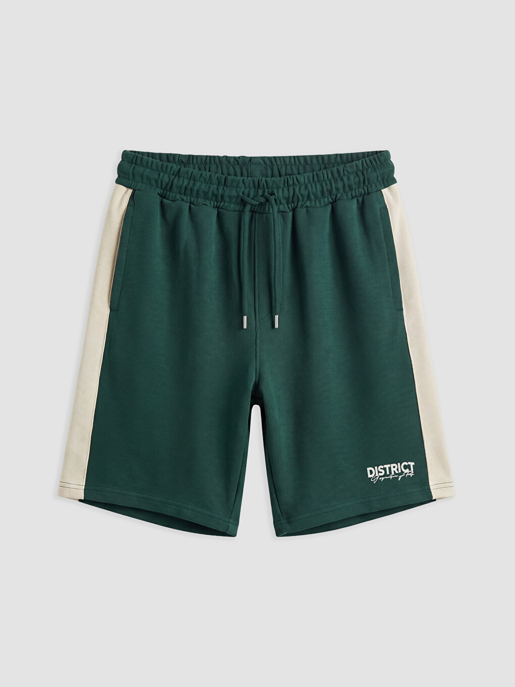 Yeşil Regular Fit Erkek Şort-4
