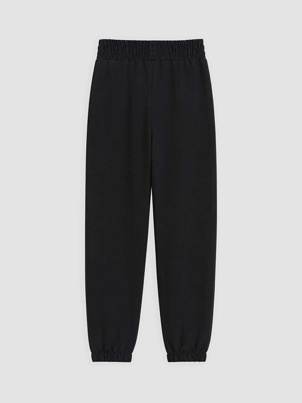 Siyah Soft Touch Kadın Jogger Eşofman Altı-1