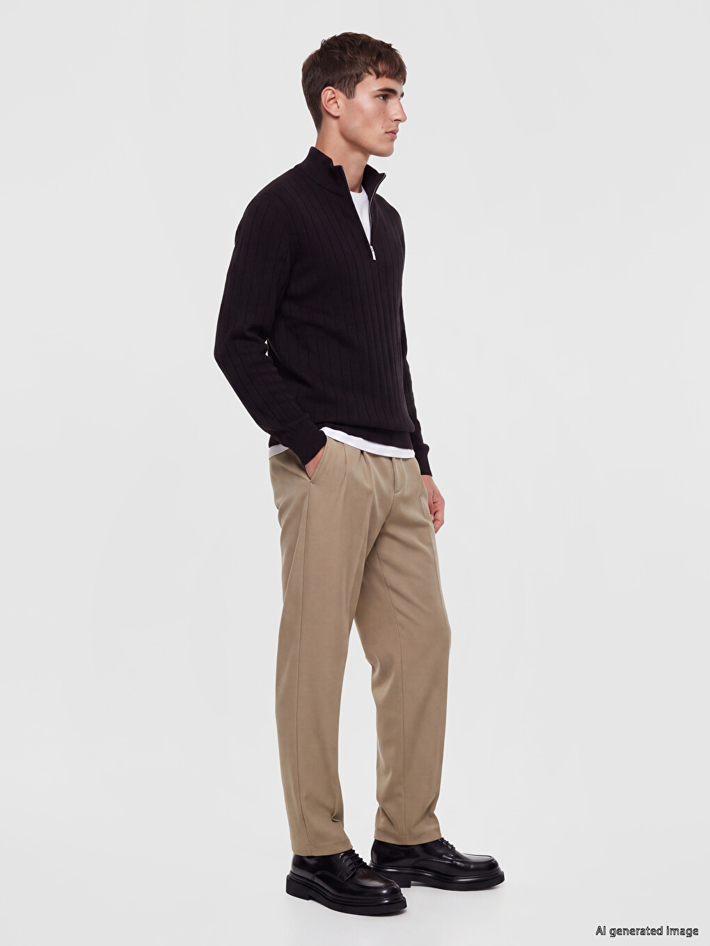 Man Plum Sweater-1