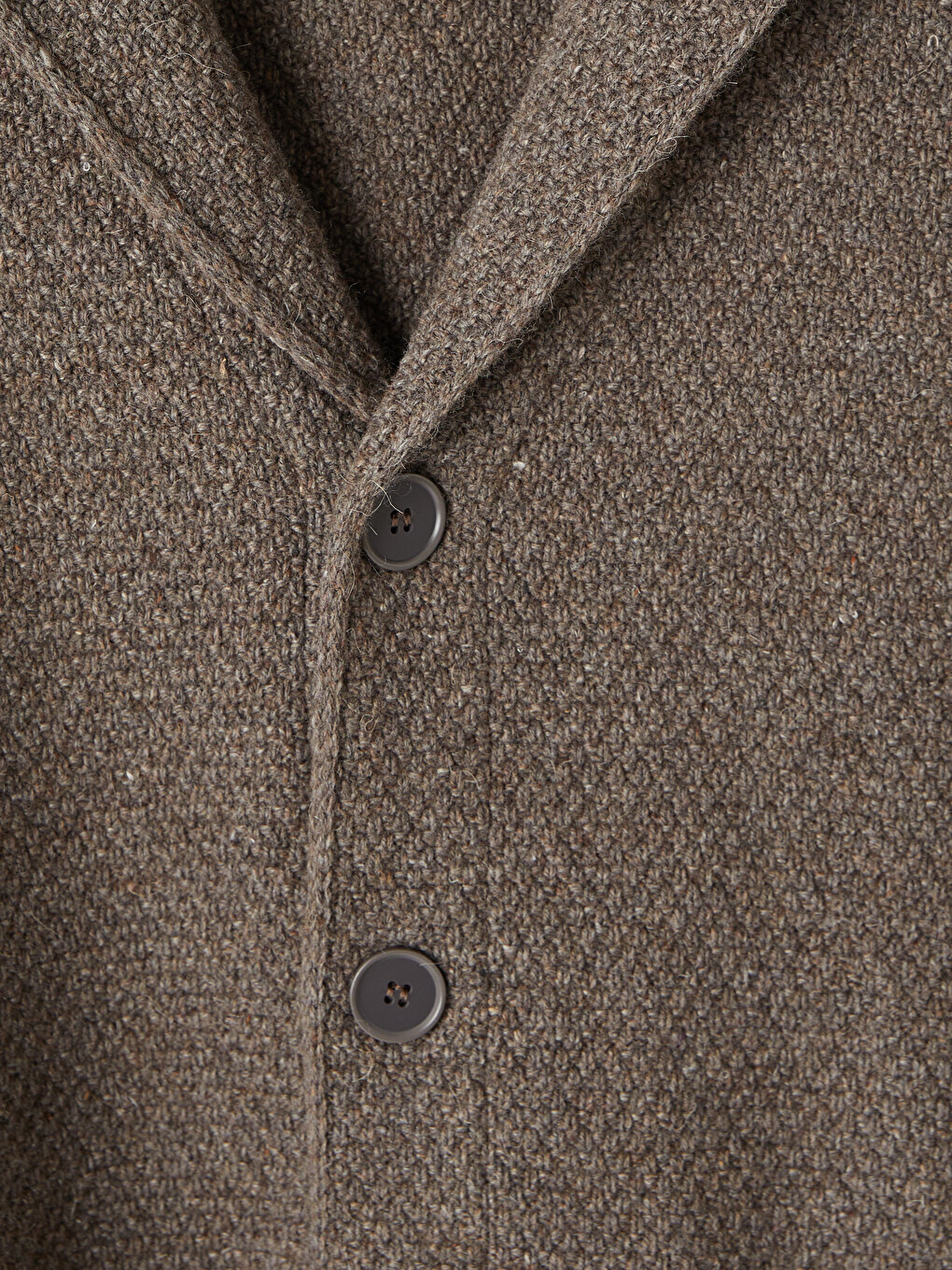 Regular Fit Jacket Collar Men's Knitwear Cardigan-4