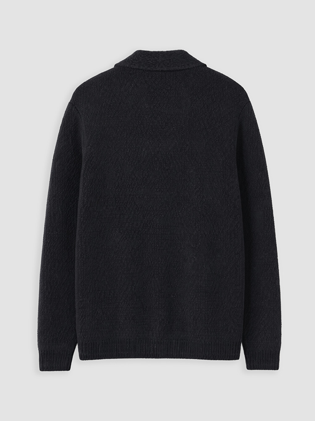 Regular Fit Jacket Collar Men's Knitwear Cardigan-5