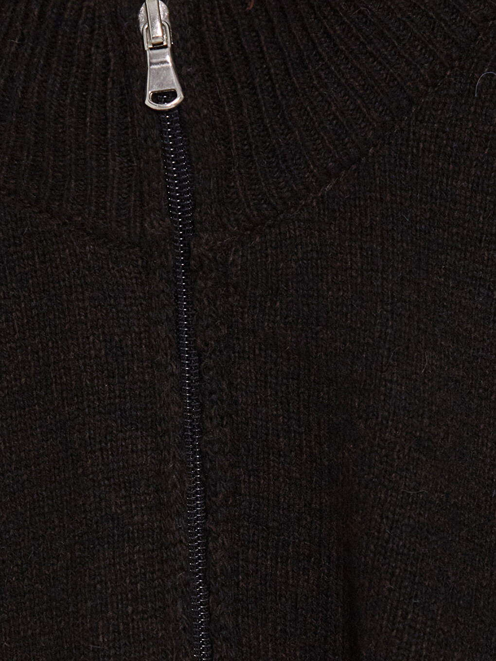 Regular Fit Stand Collar Men's Knitwear Cardigan-4