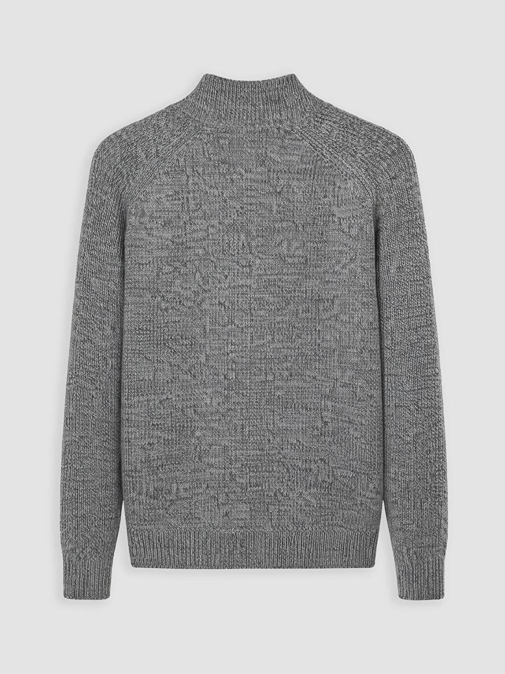 Regular Fit Stand Collar Men's Knitwear Cardigan-2